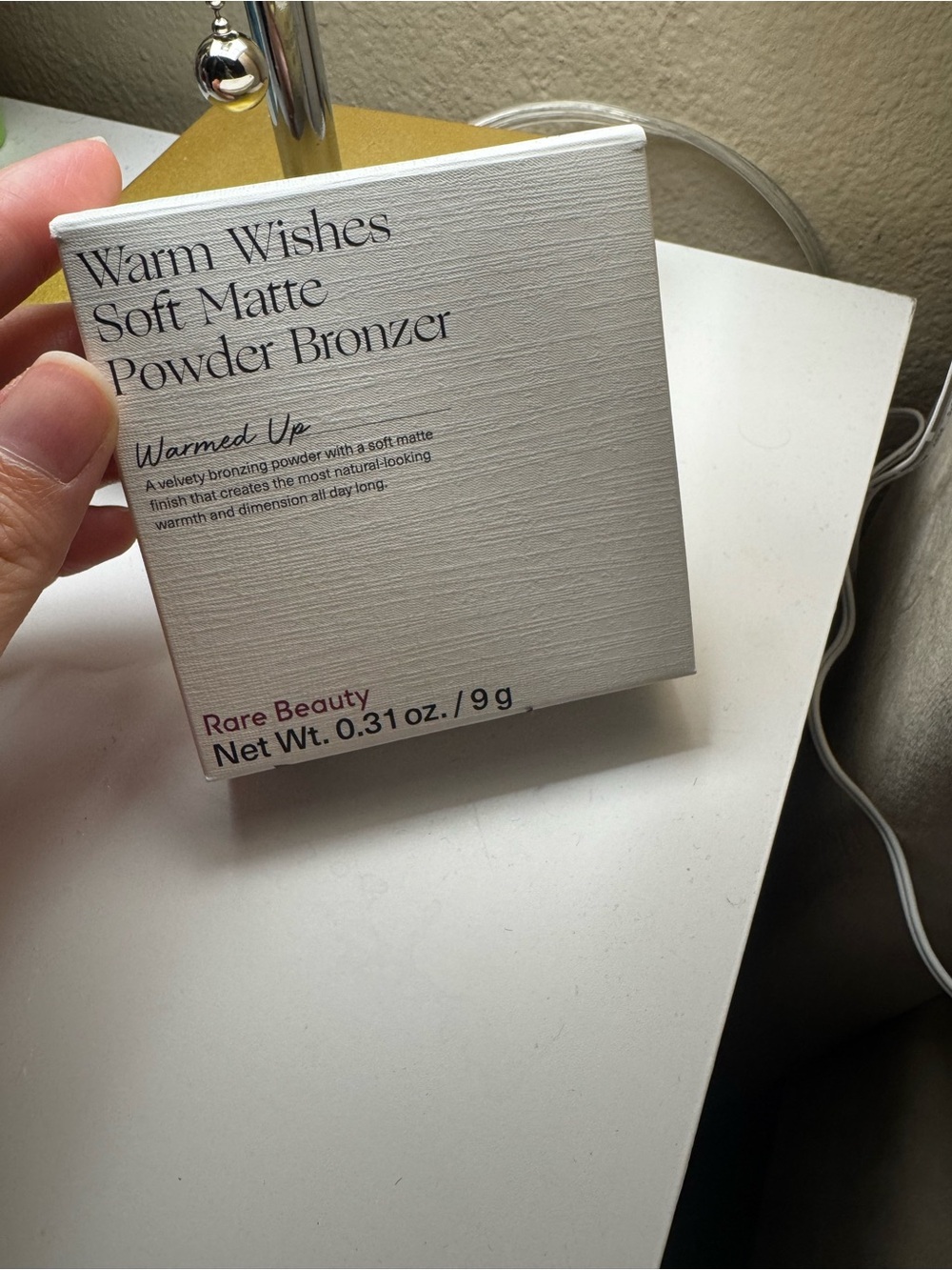 Rare Beauty Warm Wishes Soft Matte Powder Bronzer - Warmed Up (Brown)